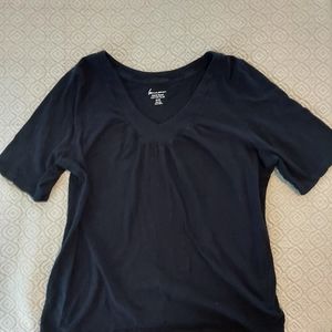 Black lane bryant top
